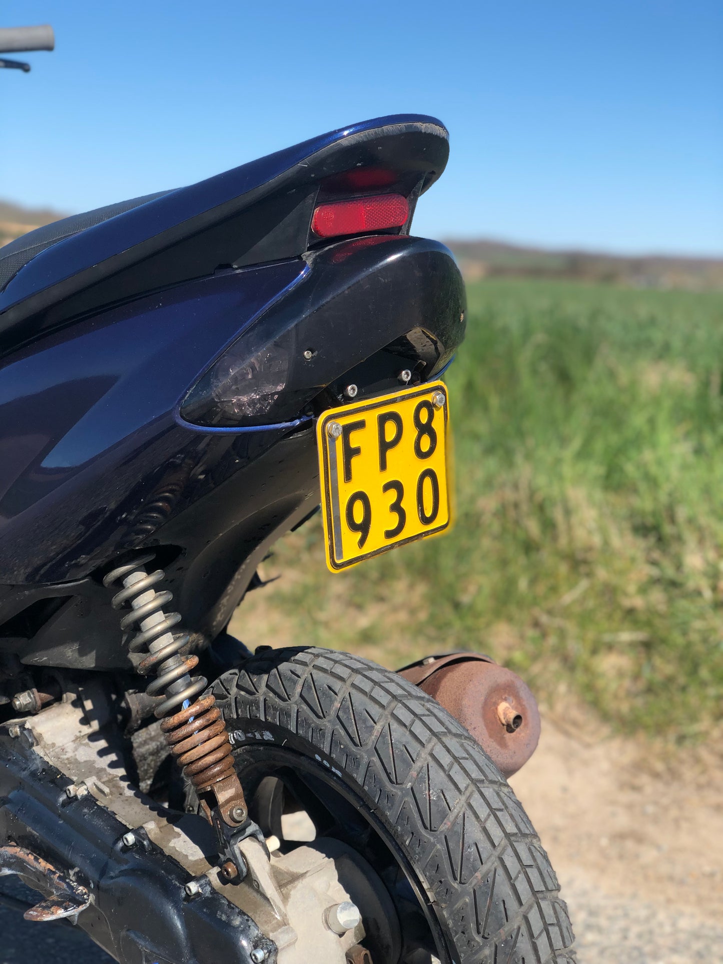 Nummerplade holder Jog R.