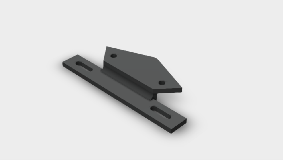 Nummerplade holder Jog R.