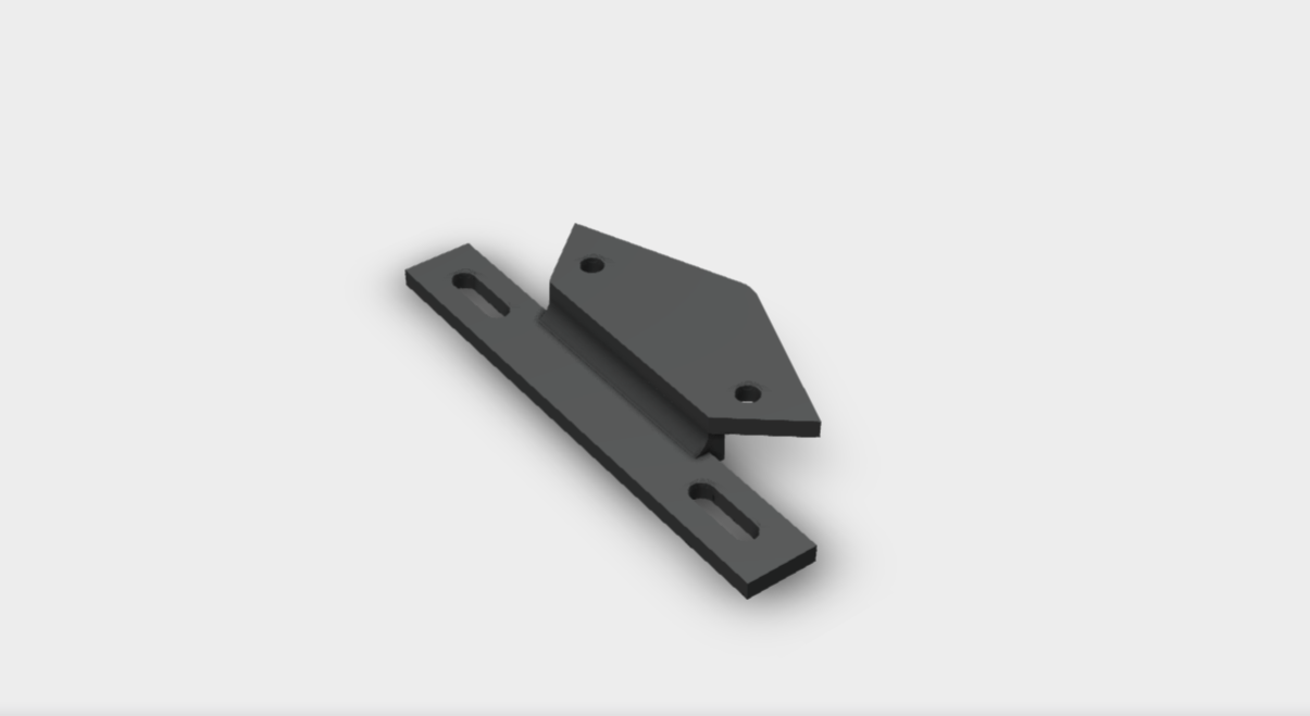 Nummerplade holder Jog R.